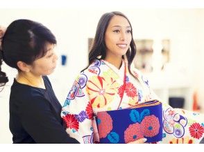 Kimono selection & dressing