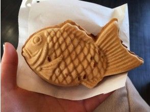 Taiyaki store (fish shaped sweet pancake)