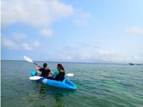 Cruising the clear blue cave
