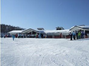 蔵王ライザワールドでガイドと合流