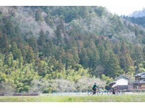 サイクリングで美山観光へ