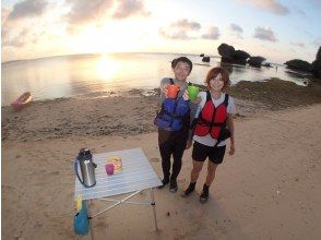 ビーチでティータイム♪