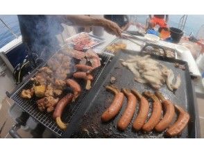 선상 BBQ 개시♪