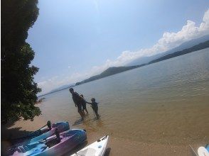 上陸、休憩タイム