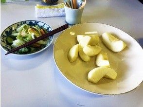 It's tea time, with mothers bringing their own specialties!