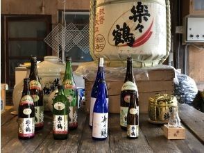 出石酒造で地酒試飲体験。