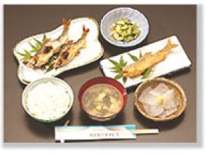 Lunch time (sweetfish set meal)