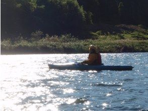 At the kayak touring course