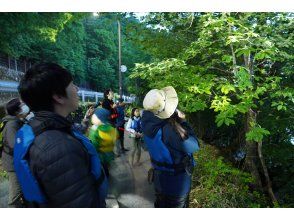 水辺での観察終了