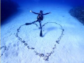 水底ハート