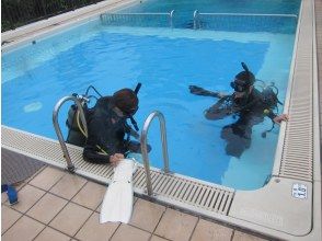 浅場の海でスキル練習