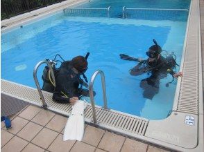 浅場の海でスキル練習