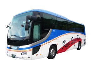 从阿苏站搭乘“山彦号”列车