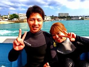 After getting out of the sea with a smile, we will return to the port ♪