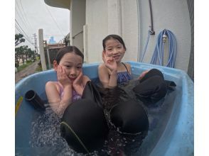 店舗に戻って着替え