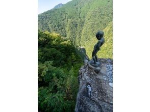 祖谷渓の小便小僧