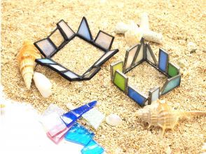 カットガラスの小物入れ