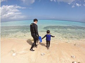 いよいよ綺麗な海でシュノーケリング!ワクワクの瞬間!