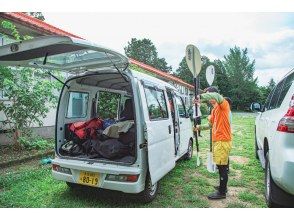 由布川峡谷・猿渡駐車場へ移動