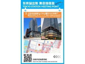 R東京駅 地上1階 丸の内中央口新丸の内ビルディングビームスの看板の下1階入口