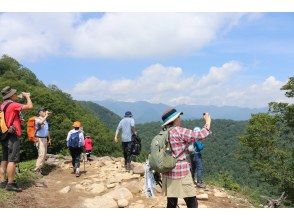 休憩地点も開けた景色