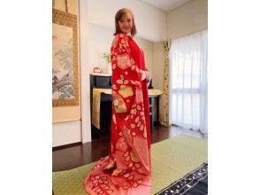 洋服の上から羽織るだけの着物体験✨