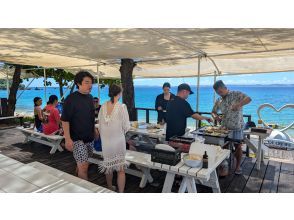 離島でBBQ!