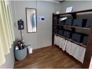 お店に戻りお着替え＆ログ付け