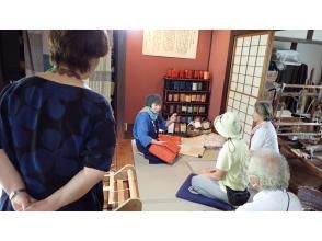 染織工房おりをりの見学