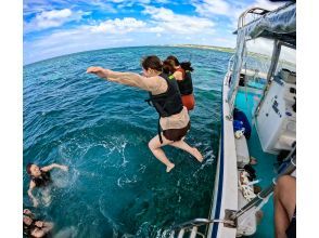 準備して海にダイブ！！