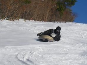 The finish is a pleasant air board run