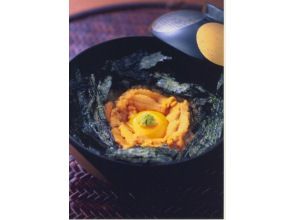 Sea urchin rice meal