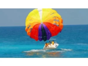 14．パラセールフライトが始まります。