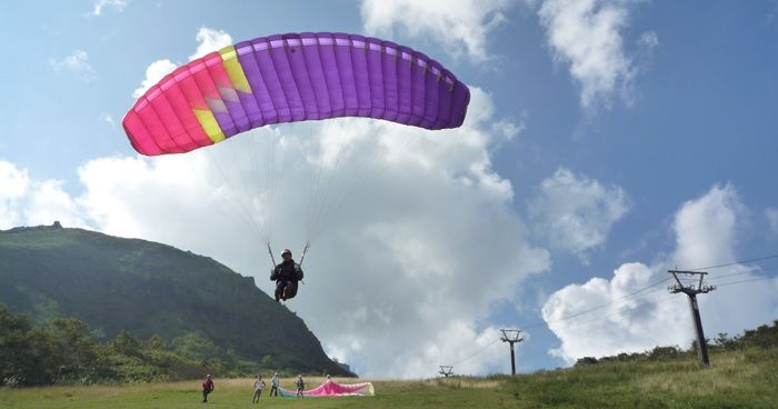 The difference between Paragliding and Parasailing , hang gliding