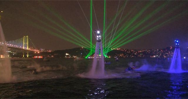 Flyboard Night show