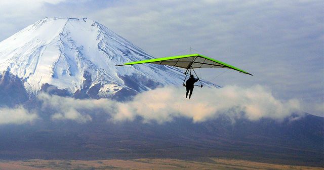 空や湖から富士山を眺める!