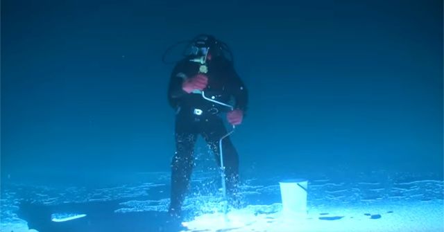 Fishing under ice