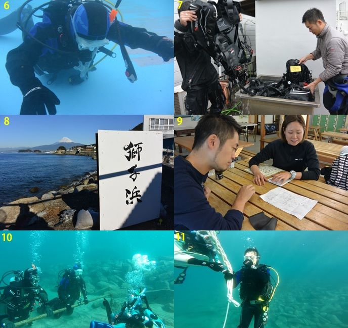 活动领航员小渊小井晴的突击活动体验3月号主题“水肺潜水”