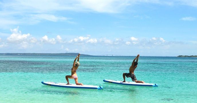 Miyakojima SUP yoga