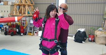 Skydiving reservation