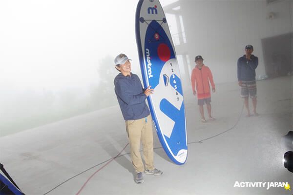 Inflatable SUP get