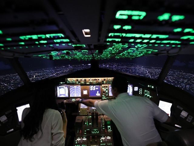 Fly with Sheraton - SKY Experience Flight Simulator in Urayasu, Japan