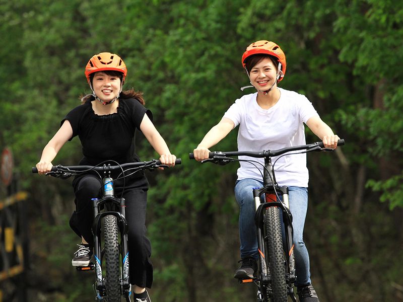 ร้านกิจกรรมปั่นจักรยานภูเขาไฟฟูจิ "Bon Velo" แนะนำ