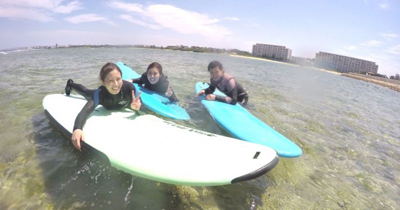 【Okinawa Surfing School】 Kitaya & Itoman! Surfing experience in popular area! Recommended shop 