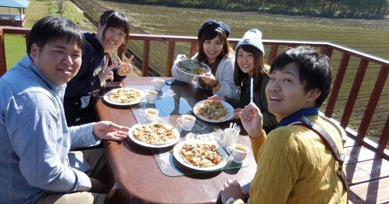 [Recommended in Tokachi, Hokkaido] "North Farming Nita" is popular for its kiln-baked pizza making experience and empty-handed BBQ with ingredients.