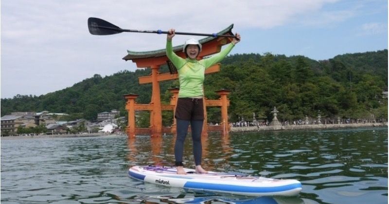 広島・宮島おすすめ店】世界遺産厳島神社！SUP(スタンドアップパドル