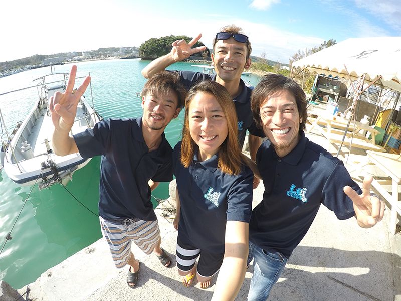 [Okinawa Blue Cave Recommended Store] Take high-quality videos and photos during the tour! Review Five-star earned "Lei Marine Service"