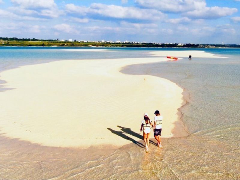 [沖繩/宮古島熱門商店資訊] 推薦壯觀的海灘幻島登陸皮划艇之旅“夏日度假村宮古島”