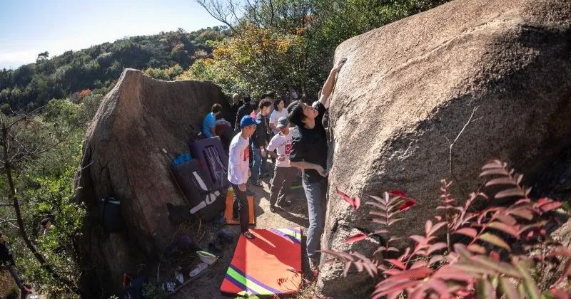 【오카야마・오지가다케】일본 볼더링의 성지에서 등반 가이드 첨부 등반 체험 투어가 개최!