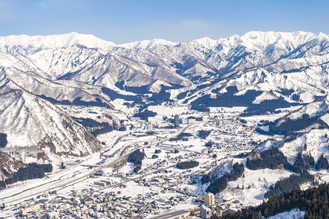 東京から日帰り　おすすめ観光地　越後湯沢・湯沢高原／新潟　冬